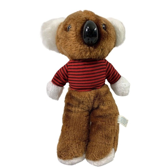 Vintage‎ Koala Bear 1983 Interpur Plush Toy Brown Stuffed Animal Collectible - Picture 1 of 10